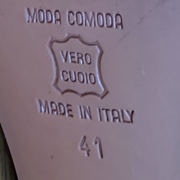 Retro Vero Cuoio High Heel Shoes - Picture 2 of 4